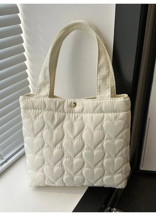 Puffer Shoulder Bag for Women Soft Down Cotton Padded Tote Handbag Purse Quilted Cross Body Bag Solid Color Bubbles Cloud Bag PlatiNum