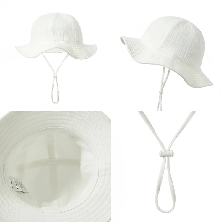 3-18 mesi Cappello da pescatore per bambini Cappello da pescatore per bambini da esterno per protezi