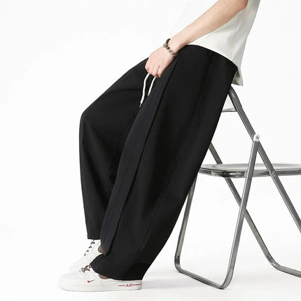 2025 vendite calde pantaloni a gamba larga pantaloni casual da uomo stili giapponesi pantaloni Harun da uomo streetwear moda hip hop pantaloni lanterna allentati