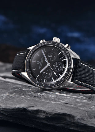 PAGANI DESIGN 2026 Nuovo CK2988 Orologio da Polso da Uomo al Quarzo di Lusso Retrò con Funzione Luna, Vetro Zaffiro e Cronografo di Precisione