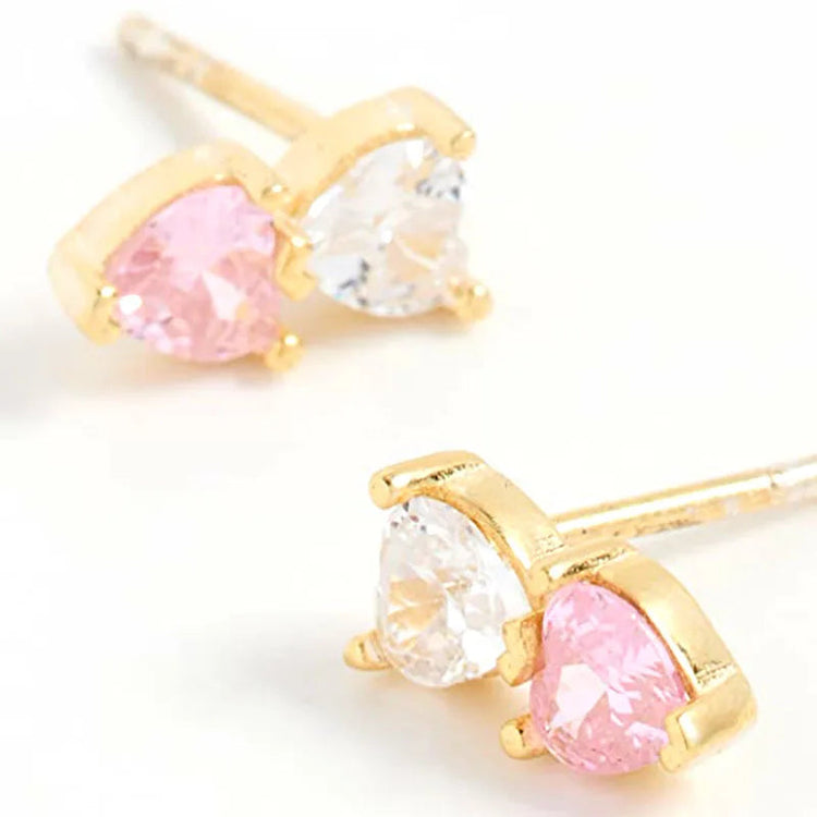 Lussuosa geometria 925 orecchio in argento sterling Ago rosa serie zircone orecchini a cerchio pendenti dolce moda regali di gioielli da sposa platinumshop