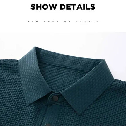 Summer New Men's POLO T-Shirt CZ Ceska Zbrojovka Firearms High End Ice Silk Men's Short-Sleeved Top Shirt Collar