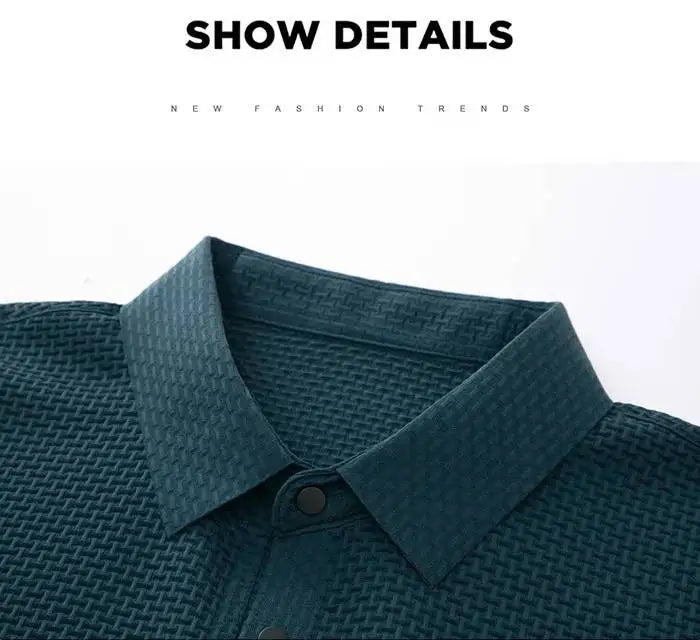 Estate Nuovi Uomini POLO T-Shirt CZ Ceska Zbrojovka Armi da fuoco High End Maglia di seta del ghiaccio da uomo a maniche corte Top Colletto della camicia