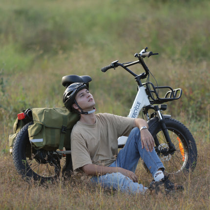 UNIVERCYCLE VENERE Bici elettrica, motore 500W potente 25 km/h, 48V 13Ah, freni idraulici, pneumatici larghi 20×4 pollici, lunga autonomia 45-55 km, per adulti