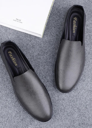 Scarpe da uomo in vera pelle Casual formali mocassini da uomo mocassini estate italiana traspirante Slip on scarpe da barca maschili Over Size 50 51