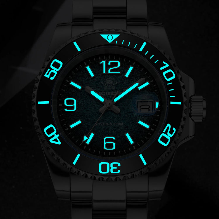 ADDIESDIVE Men Quartz Watch Japan 2115 BGW9 Luminous 200m Waterproof Diver Wristwatch 316L Stainless Steel Men's Watches New