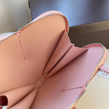 Borsa a tracolla da donna in vera pelle a forma di cuore, anti-graffio, con tracolla regolabile, piccola e graziosa, ideale per appuntamenti e shopping quotidiano - Nuova collezione 2026