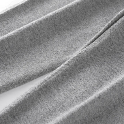 100% Wool Pants Women's Autumn and Winter Knitted Leggings Solid Color Warm Solid Color Wool Leggings Women's Clothes PlatiNum