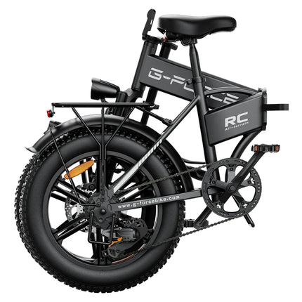 Bicicletta Elettrica Pieghevole G-FORCE RC per Adulti, Motore 750W, Batteria 48V 15AH, Pneumatici Fat da 20 Pollici, Bici Elettrica Urbana