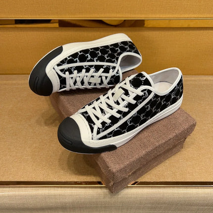 New Genuine Leather Men's Lace-up Type Sports Shoes Fashion Casual Sneaker First Layer Cowhide Running Shoes