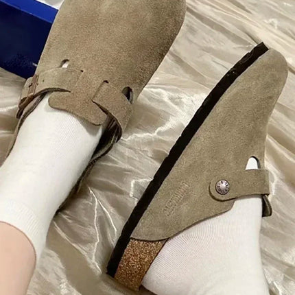 Sandali in pelle di alta qualità, nuovi, alla moda, estivi, unisex, con suola morbida, modello Susal.