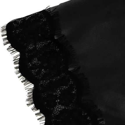 Pigiama da donna lussuoso con scollo a V in 4 pezzi camicia da notte sexy pizzo in raso halter accappatoio in raso di seta camicia da notte per la casa pigiama sexy per la casa platinumshop