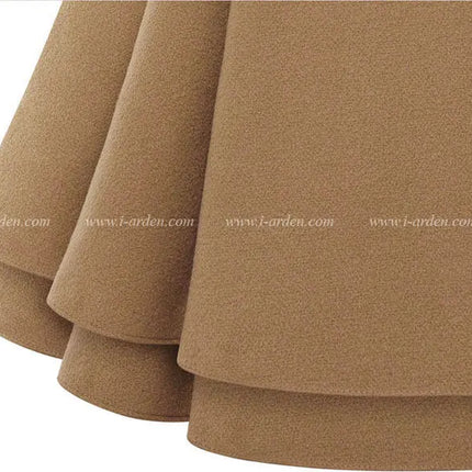 women woolen coat 2026 New fitted mid-length woolen coat double-breasted thickened overcoat + belt women's clothing