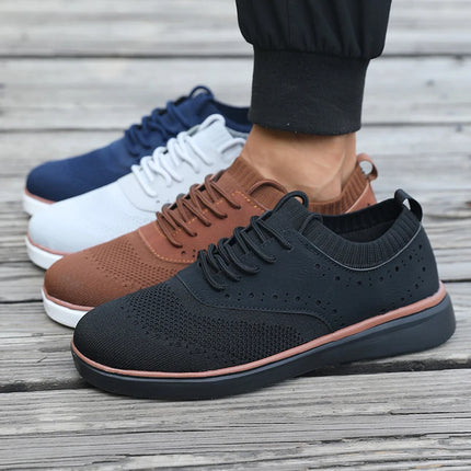 Spring and Autumn Men's Breathable Sports Shoes, Fashionable Casual Dress Shoes, Oxford Elegant Men's Shoes, Men's Loafers 2025