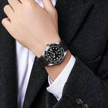 2024 nuovo arrivo moda orologi al quarzo orologio da polso da uomo 1 pezzo orologio sportivo da uomo platinumshop