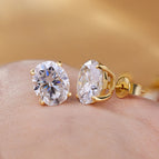 Gold / 4ct and 4ct (8x11mm)