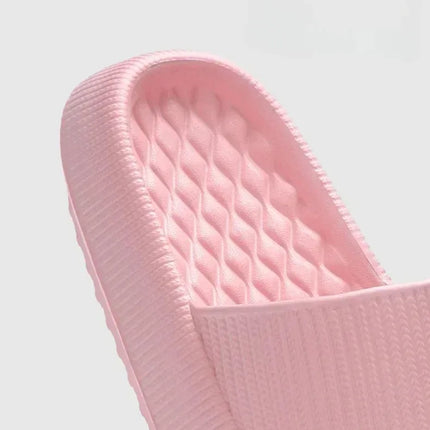 Women's Cloud Slippers with Thick Platform Soft Sole EVA Cushion Slides Summer Beach Flip Flops Non-Slip Bathroom Slippers for Women
