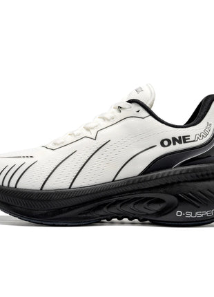 ONEMIX Nuove scarpe da corsa ammortizzanti per uomo Runner pesanti adatti Stringate Sport Donna Scarpe da ginnastica da uomo atletiche all'aperto antiscivolo PlatiNum