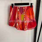 silk shorts / L