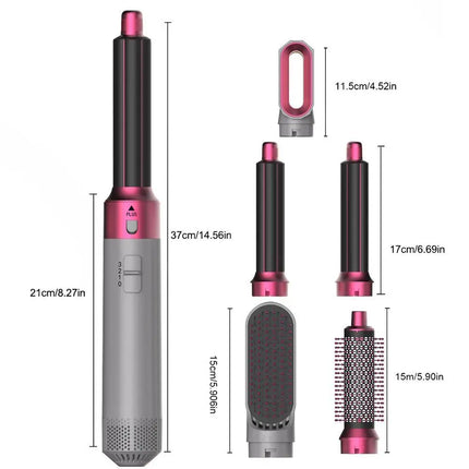 5 In 1 Multi Styler New Design Hair Dryer for Hair 5 in 1 Styler with Curling Barrel Hot Air Brush Styling Tool MultiStyler