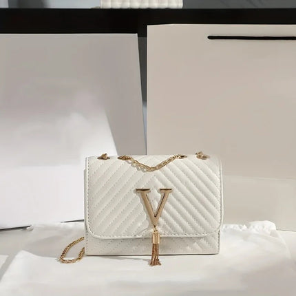 Embroidery Women Crossbody Bag Thread Luxury Handbag Shoulder Bags Brand Sequined Tassel Clutch Small Bag and Purse Party PlatiNum