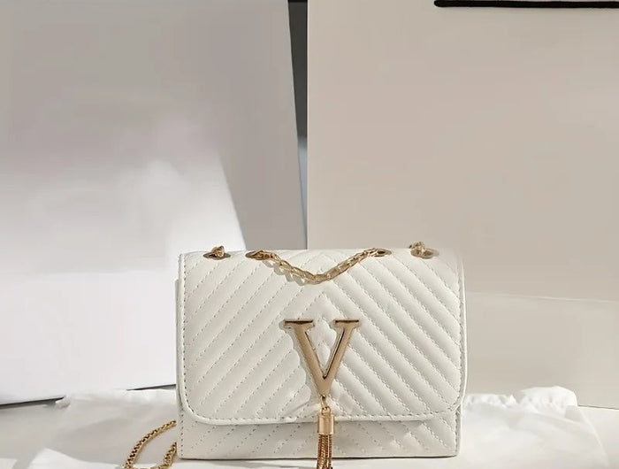 Embroidery Women Crossbody Bag Thread Luxury Handbag Shoulder Bags Brand Sequined Tassel Clutch Small Bag and Purse Party PlatiNum