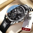 2024 Orologio da uomo alla moda Orologio da polso da uomo sportivo di lusso alla moda Orologio da uomo al quarzo con data in pelle luminosa impermeabile Orologio da uomo platinumshop