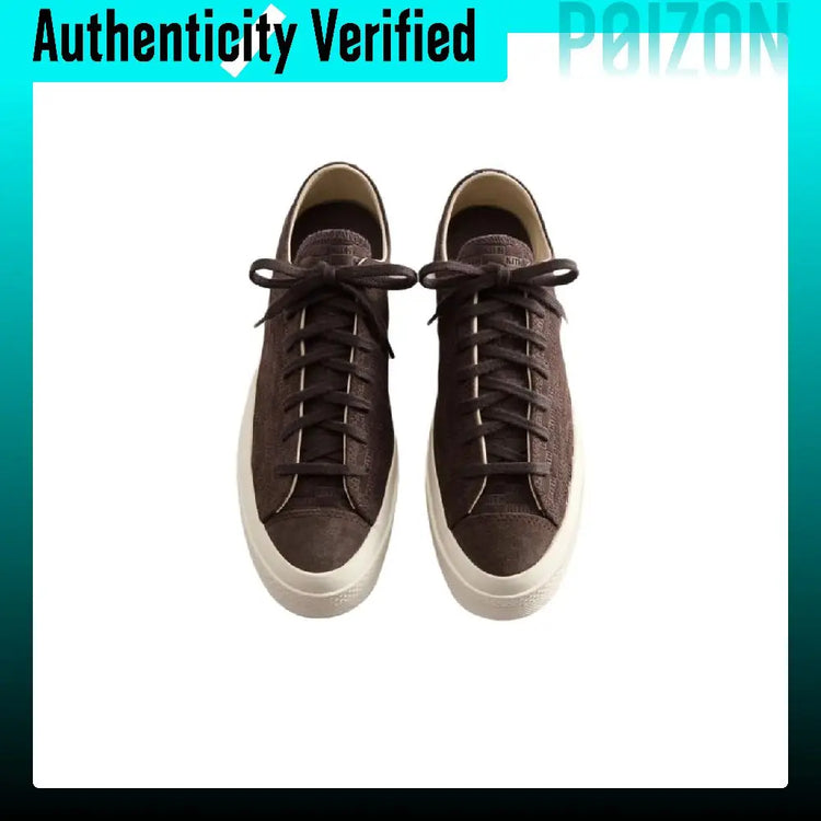 KITH x Converse Chuck 70 Low top Skateboard Shoes Unisex Brown A17717C