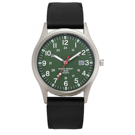 Orologi economici di marca da uomo Studenti Moda Casual Cinturino in silicone Sport Militare Data Orologio da polso al quarzo Nero Relogio Masculino platinumshop
