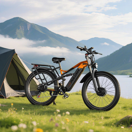 PULUMA PE86pro Bicicletta Elettrica 48V20Ah 1000W, Bici Elettrica da Città con Freni Idraulici, Doppio Motore, Mountain Bike Fuoristrada