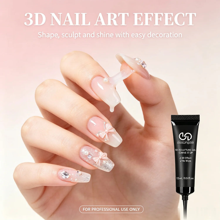 No-Curing Lamp Xiaomi Glue Press-On Nails Solid Fast-Drying No-Light False Nails Specialized Adhesive Bonding Agent Nail Plate Glue