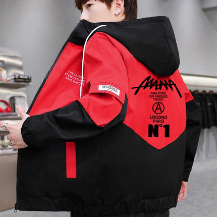New  Autumn Winter Men's fleece Jackets Casual Warm Hooded Coats Sports Outwear Youth Tops Clothing