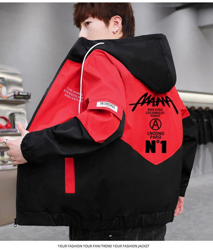 New  Autumn Winter Men's fleece Jackets Casual Warm Hooded Coats Sports Outwear Youth Tops Clothing