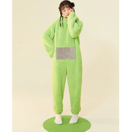 Adults Kids Onesies Soft Long Sleeves Pajamas Dipsy Tinky Winky Po Lala Costumes Home Clothes Women Unisex Homewear