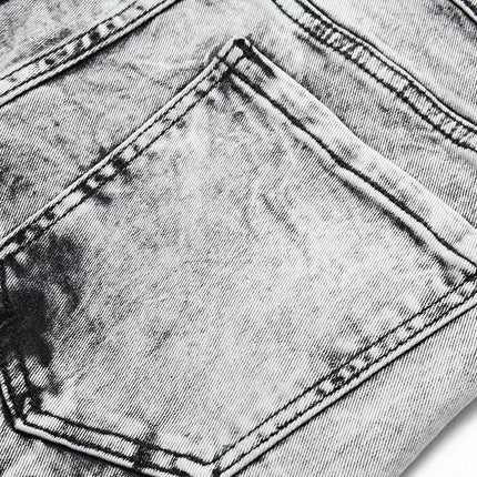 Estate nuovi jeans corti da uomo elasticizzati slim pantaloncini di jeans dal design retrò alla moda streetwear pantaloncini cargo in cotone 98% uomo