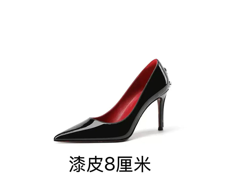 Scarpe da Donna di Design di Lusso, Tacchi Alti a Punta Stiletto con Design a Scettro e Spada Dorata, Moda Regina 2026, Zapatos De Mujer platinumshop