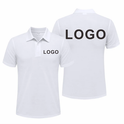 Summer Casual Polo Shirt Breathable Economical Custom Polo for Company Staff Work Polo Shirt with Custom Logo Print Embroidery