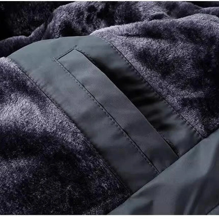 Autumn Winter Tracksuit Men Sets Sportswear Thick Warm Plus Velvet Sport Suit Hoodies+Sweatpants Men Brand Clothing Sweat Suit