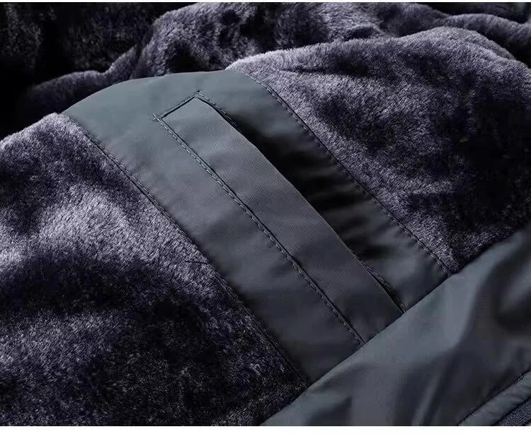 Autumn Winter Tracksuit Men Sets Sportswear Thick Warm Plus Velvet Sport Suit Hoodies+Sweatpants Men Brand Clothing Sweat Suit