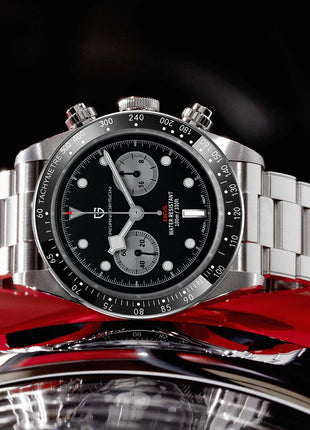 Nuovo Orologio da Uomo PAGANI DESIGN BB Panda 2026, Orologio al Quarzo di Lusso Retrò, Cronografo Sportivo da Polso, Impermeabile 100M, Luminoso