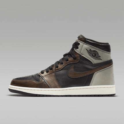 Scarpe da basket alte Nike AIR JORDAN 1 autentiche da uomo 555088-033 platinumshop