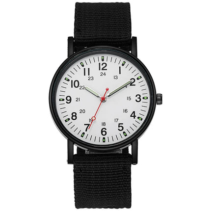 Orologio da polso sportivo al quarzo da polso da uomo con cinturino in Nylon luminoso orologi da polso resistenti agli urti platinumshop