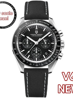 2026 Nuovo PAGANI DESIGN 1701 V5 Orologi da uomo Orologio al quarzo di lusso da uomo Sport Cronografo velocità AR Vetro zaffiro 100M Impermeabile