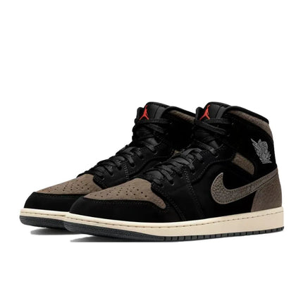 Nike Air Jordan 1 Retro Classic Comode, resistenti e leggere scarpe da basket da uomo marrone nero IB7110-002 platinumshop