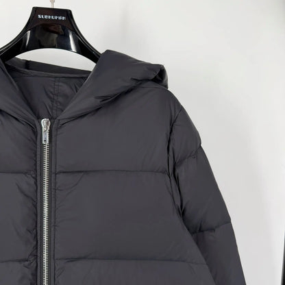 2025 High Street Men's Gothic Paneled Casual Puffer Jacket Male Comfortable Fashion Down  Jackets