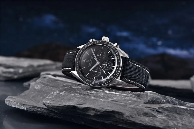 PAGANI DESIGN Nuovo Orologio da Uomo di Lusso al Quarzo con Vetro Zaffiro AR, Cronografo Sportivo Impermeabile 500 ATM, Movimento Giapponese, Luminoso, in Acciaio 316L