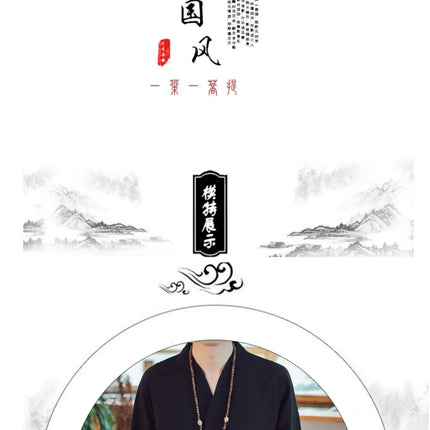 Kimono estivo stile giapponese manica corta uomo nuovo cotone a mezza manica lino traspirante abbigliamento uomo t-shirt giapponese Yukata top