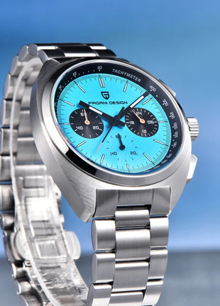 Nuovo Orologio da Uomo PAGANI DESIGN Panda 2026, Orologio al Quarzo Retrò, Cronografo Impermeabile con Vetro Zaffiro AR, Luminoso, Sportivo, in Acciaio Inossidabile