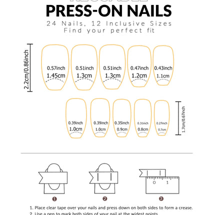 24pcs/set short square fake nails for women cute bride heart white french tips faux ongles y2k press on false nail supplies