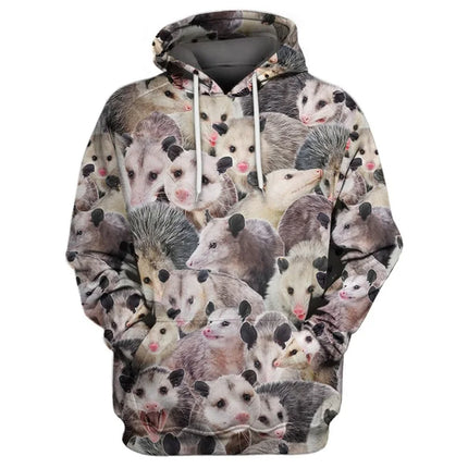 3D Print Funny Animal Cat Alpaca Graphic Hoodies For Men Women Casual Oversized Pullovers Sport Tracksuit Mens Sweatshirt Tops